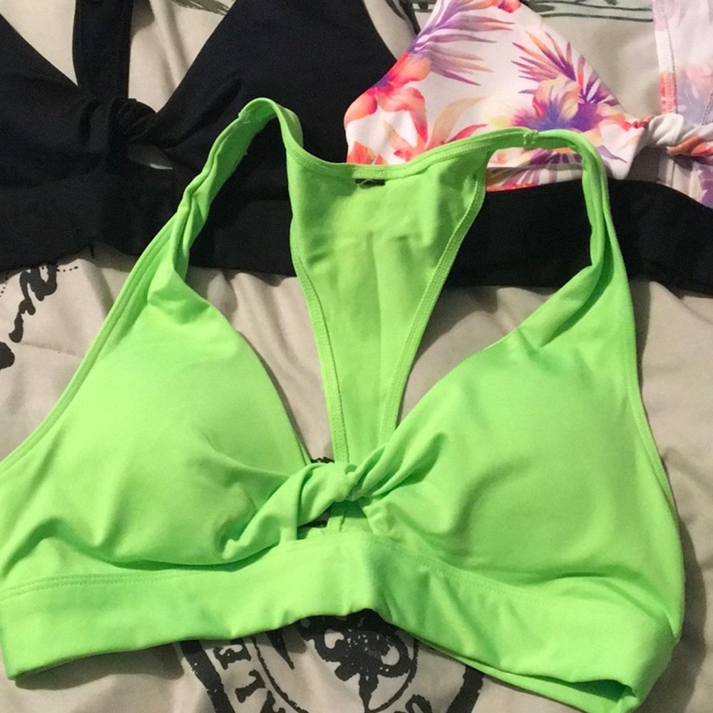 PINK Gym to Swim Bras all Size Medium. Lot of 2